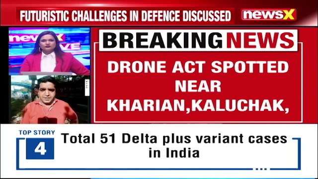 3 Suspected Drones Spotted In Jammu NewsX