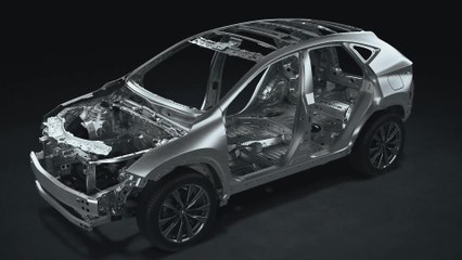 The new Lexus NX Cut body Animation