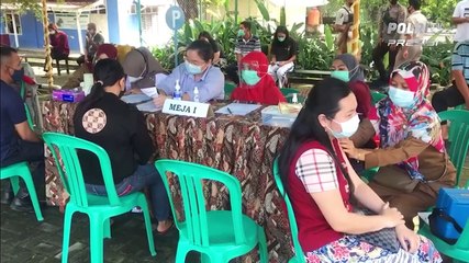 Polres Bangka Barat Gelar Vaksinasi Covid-19 untuk Masyarakat