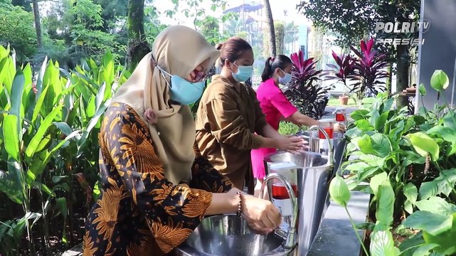 Polresta Tangerang Gelar Vaksinasi Covid-19 untuk Masyarakat