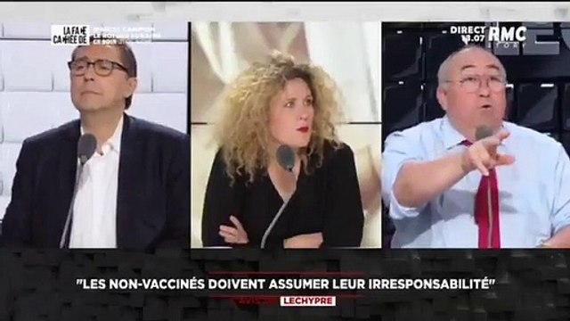 Coronavirus - L'incroyable dérapage du journaliste de BFM TV et RMC, Emmanuel Lechypre, qui veut envoyer les policiers chercher ceux qui refusent le vaccin et de les vacciner de force