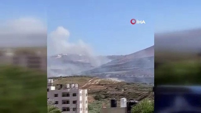 Yahudi yerleşimciler, Batı Şeria'da Filistinlilere ait tarım arazisini ateşe verdi