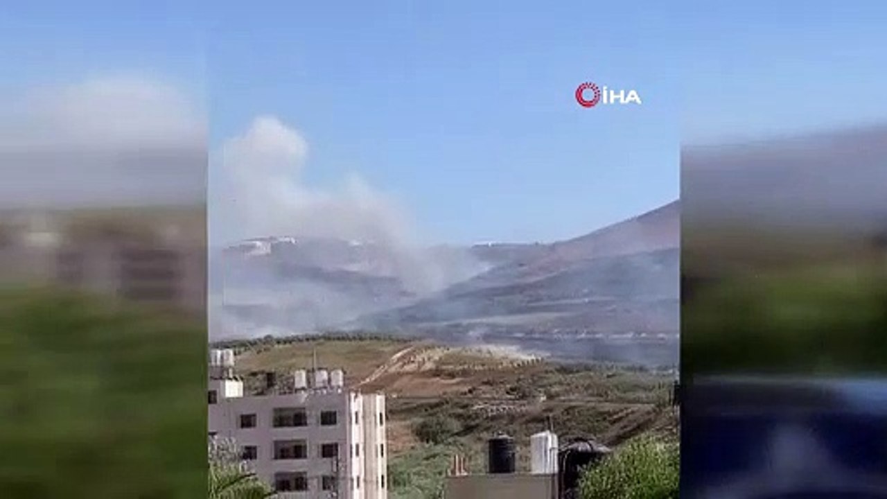 Yahudi yerleşimciler, Batı Şeria'da Filistinlilere ait tarım arazisini ateşe verdi