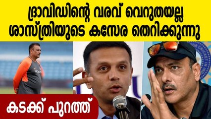 Will Rahul Dravid succeed Ravi Shastri as coach of the Indian cricket team?