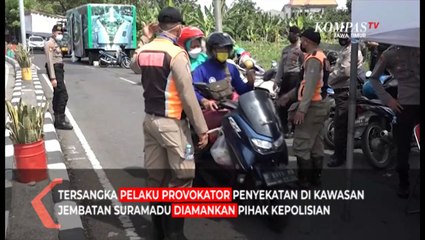 Tersangka Provokator Ricuh Suramadu Disanksi Polisi