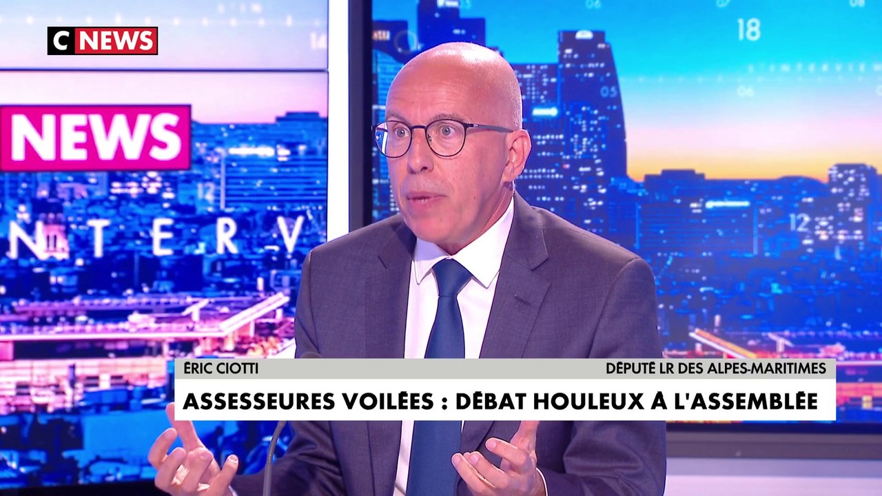 Eric Ciotti : «Le communautarisme islamiste avance ses pions, il gagne des territoires et il gagne des âmes aussi»