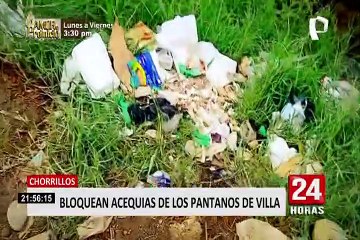 Acequias de Pantanos de Villa en peligro: MML  viene tomando acciones para su cuidado