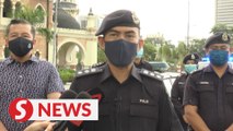 Cops cordon off black shirt protest target sites in KL, warn of stern action if SOPs breached