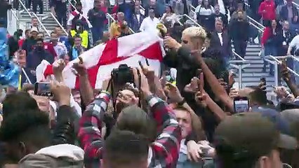 Euro 2020: les fans anglais euphoriques après la victoire contre l'Allemagne