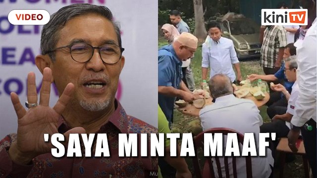 Rashid akui hadir kenduri durian, mohon maaf atas kesalahan