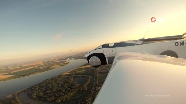 Slovakya'da üretilen uçan araba ilk şehirlerarası uçuşunu gerçekleştirdi