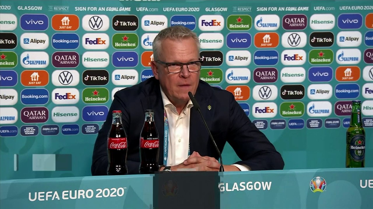 Sweden coach 'We stumbled at the line' after loss to Ukraine