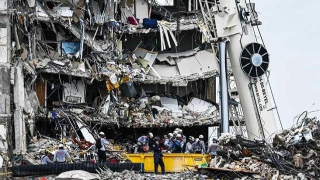 ABD'deki facia göz göre göre gelmiş! Çöken 12 katlı binanın çatlaklarını 36 saat önce fotoğraflayıp yetkililere bildirmiş