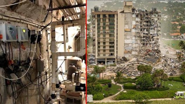 ABD'deki facia göz göre göre gelmiş! Çöken 12 katlı binanın çatlaklarını 36 saat önce fotoğraflayıp yetkililere bildirmiş