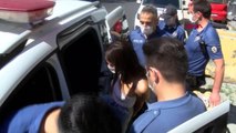 Eğlence mekanında dehşet saçan saldırgan ve oyuncu Ayşegül Çınar polis merkezinden çıkarıldı
