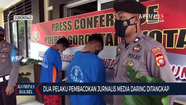 Dua Pelaku Pembacokan Jurnalis Media Daring Ditangkap
