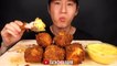 Asmr Kfc Secret Recipe Mukbang (No Talking) Cooking & Eating Sounds | Zach Choi Asmr
