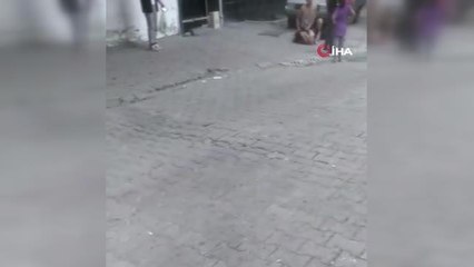 Tacizciye meydan dayağı! Polis gelesiye kadar linç ettiler