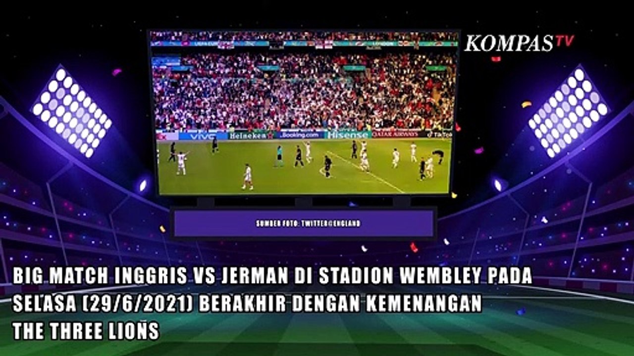 Fakta Menarik Usai Inggris Kalahkan Jerman di Piala Eropa 2020