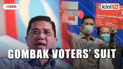 Скачать видео: Azmin fails to strike out Gombak voters’ suit