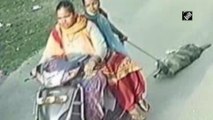 पटियाला में 2 महिलाओं ने कुत्ते को स्कूटी से बांधकर सड़क पर घसीटा