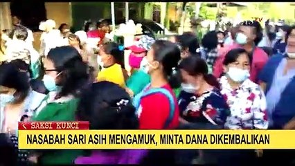 Aliran Dana Macet, Ratusan Nasabah Yayasan Sari Asih Nusantara Ngamuk