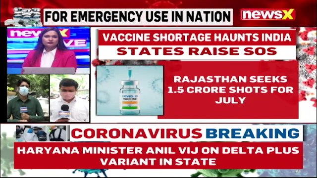 Vaccine Shortage Still Looms Over India States Raise SOS NewsX