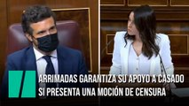 Arrimadas invita a Casado a presentar una moción de censura: 