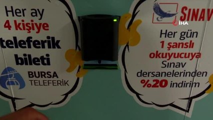 Bursalılar metroda hem okuyacak hem kazanacak