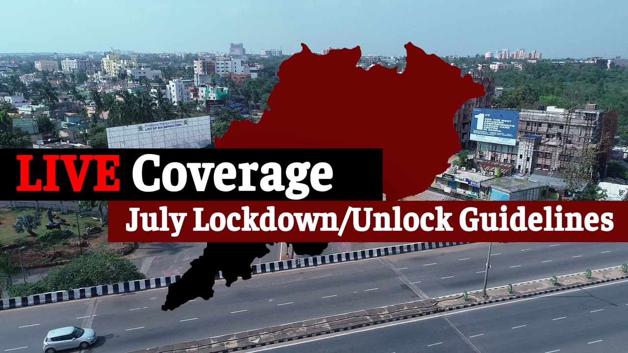 WATCH VIDEO-  Partial Lockdown Extended In Odisha Till July 16