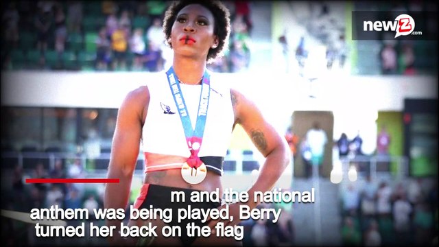 Olympic hammer thrower Gwen Berry responds to backlash after she turns away from U.S. flag during national anthem