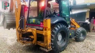 Laying Ballast On The Road Working By Case Loader - Case Loader Video | Case Backhoe Dozer|RoadPlan