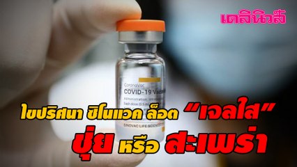 ไขปริศนา ซิโนแวค ล็อต “เจลใส” ชุ่ย หรือ สะเพร่า | เดลินิวส์