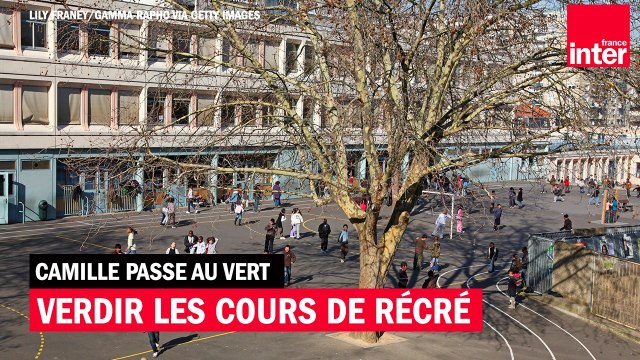 Verdir les cours de récré - Camille Passe au Vert