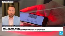 EU travel pass: Certificates set to facilitate movement of EU citizens