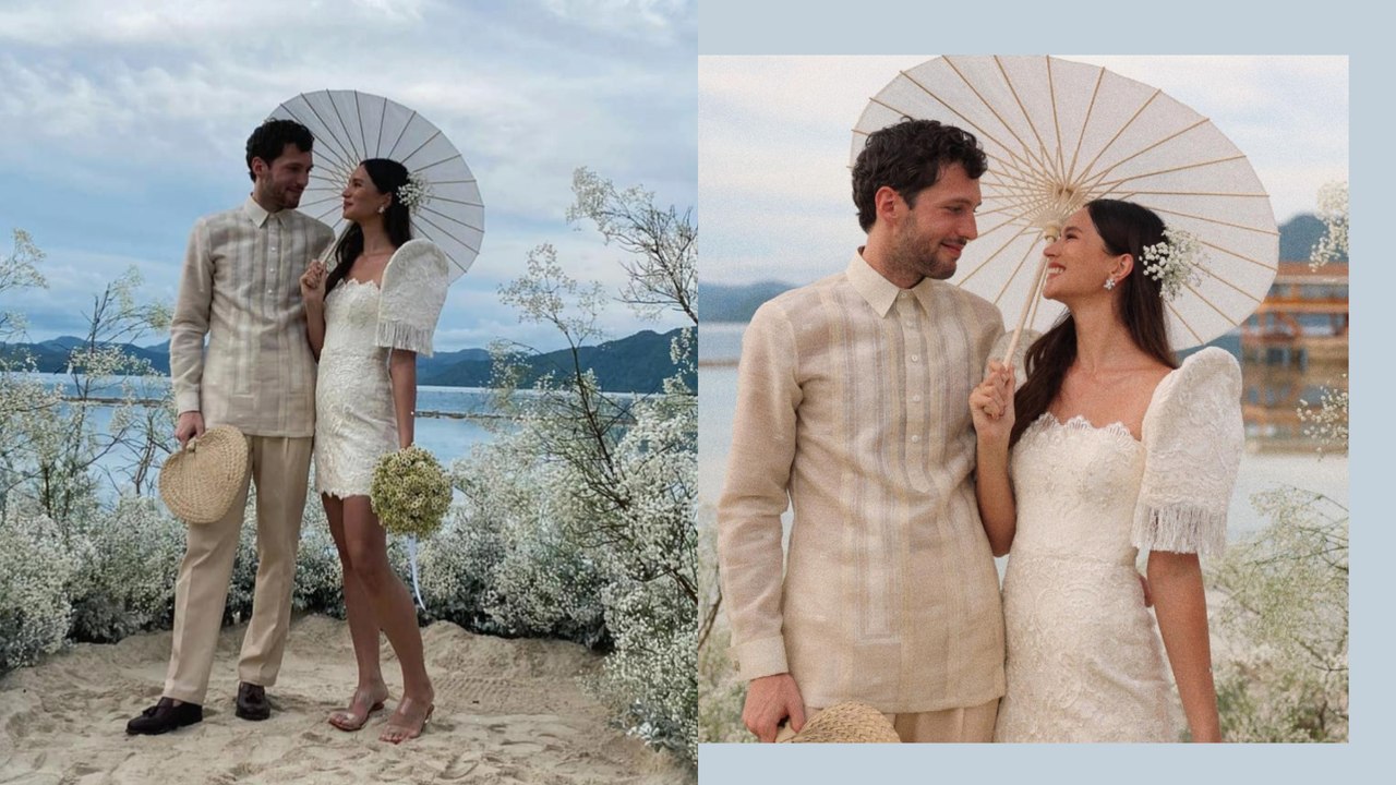 Jess Wilson and Moritz Gastl’s intimate beach wedding in Palawan