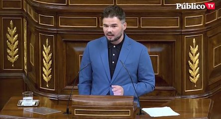 Video herunterladen: Rufián, a Sánchez, sobre el referéndum: 