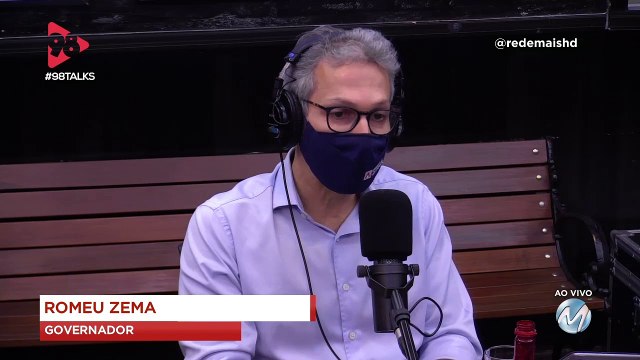 98 Talks | Romeu Zema comenta sobre o combate à Covid-19 em MG