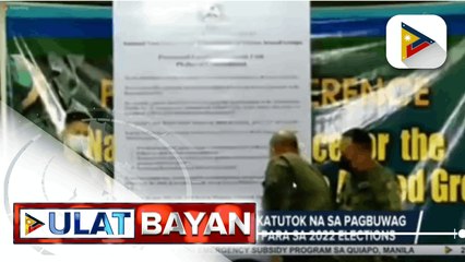 Gov’t security cluster, nakatutok na sa pagbuwag sa private armed groups para sa 2022 elections; Western Mindanao at BARMM, partikular na tututukan