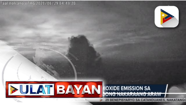 Phivolcs: sulfur dioxide emission ng bulkang Taal, bumaba na; Inversion, nagdulot ng haze na bumalot sa ilang lugar sa luzon ayon sa PAGASA-DOST