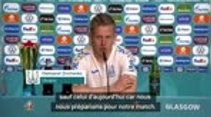 8es - Zinchenko : "Le banc de l'Angleterre vaut 3 équipes ukrainiennes"