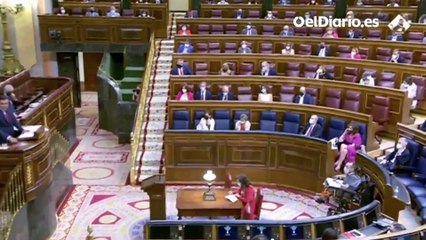 Sánchez, a Casado: "Me habla de despolitización, ¿cómo explica que una exministra de Aznar resuelva los expedientes del Tribunal de Cuentas?"
