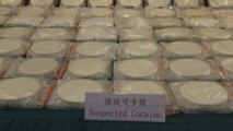 Hong Kong intercepta el mayor alijo de cocaína llegado en avión en 20 años