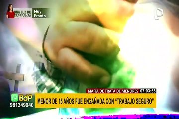 Trata de personas de la PNP rescató a menor ecuatoriana que era prostituida en Piura