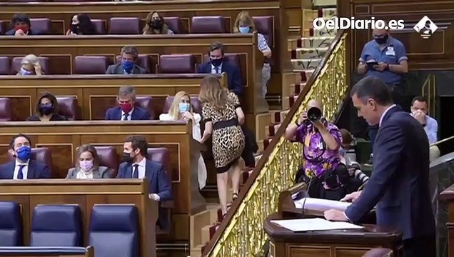 Sánchez acusa al anterior Gobierno del PP de no dar soluciones para Catalunya y de activar una infame policía patriótica
