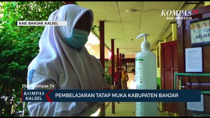 89 Sekolah di Kabupaten Banjar Penuhi Syarat PTM, Belajar Tatap Muka Akan Dimulai dengan Pembatasan
