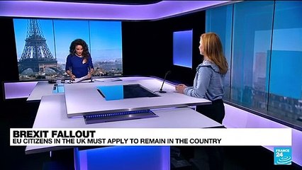 Brexit: EU citizens in the UK must apply to remain in the country