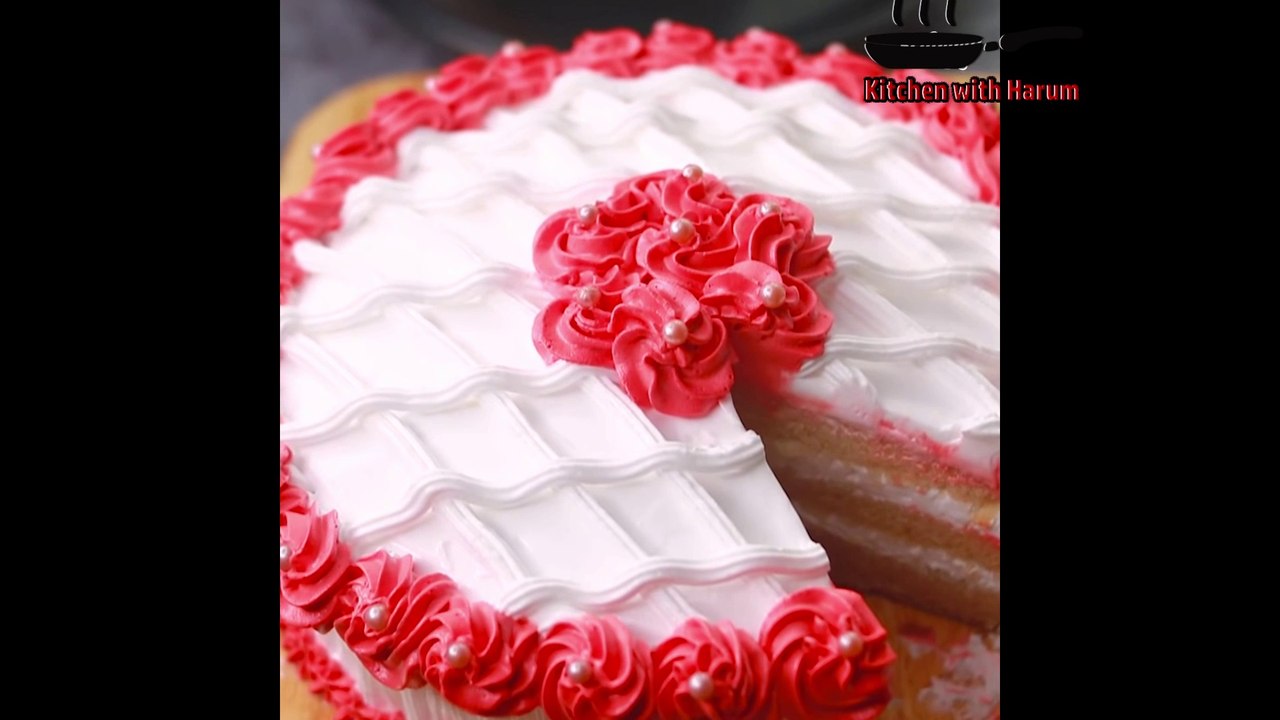 Birthday Cake In Kharai Eggless And With Egg By Kitchen With Harum