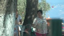 Türkiye'nin konuştuğu babaanne, torununu pedagoga götürürken görüntülendi