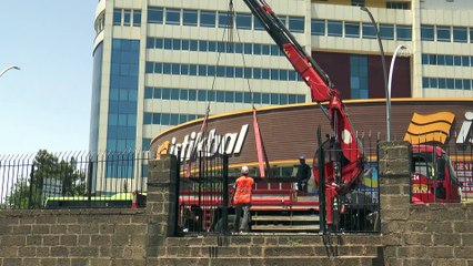 Diyarbakır Surları'ndaki tarihi Dağkapı 79 yıl sonra yerine takılıyor